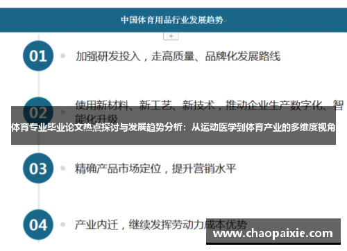 体育专业毕业论文热点探讨与发展趋势分析：从运动医学到体育产业的多维度视角