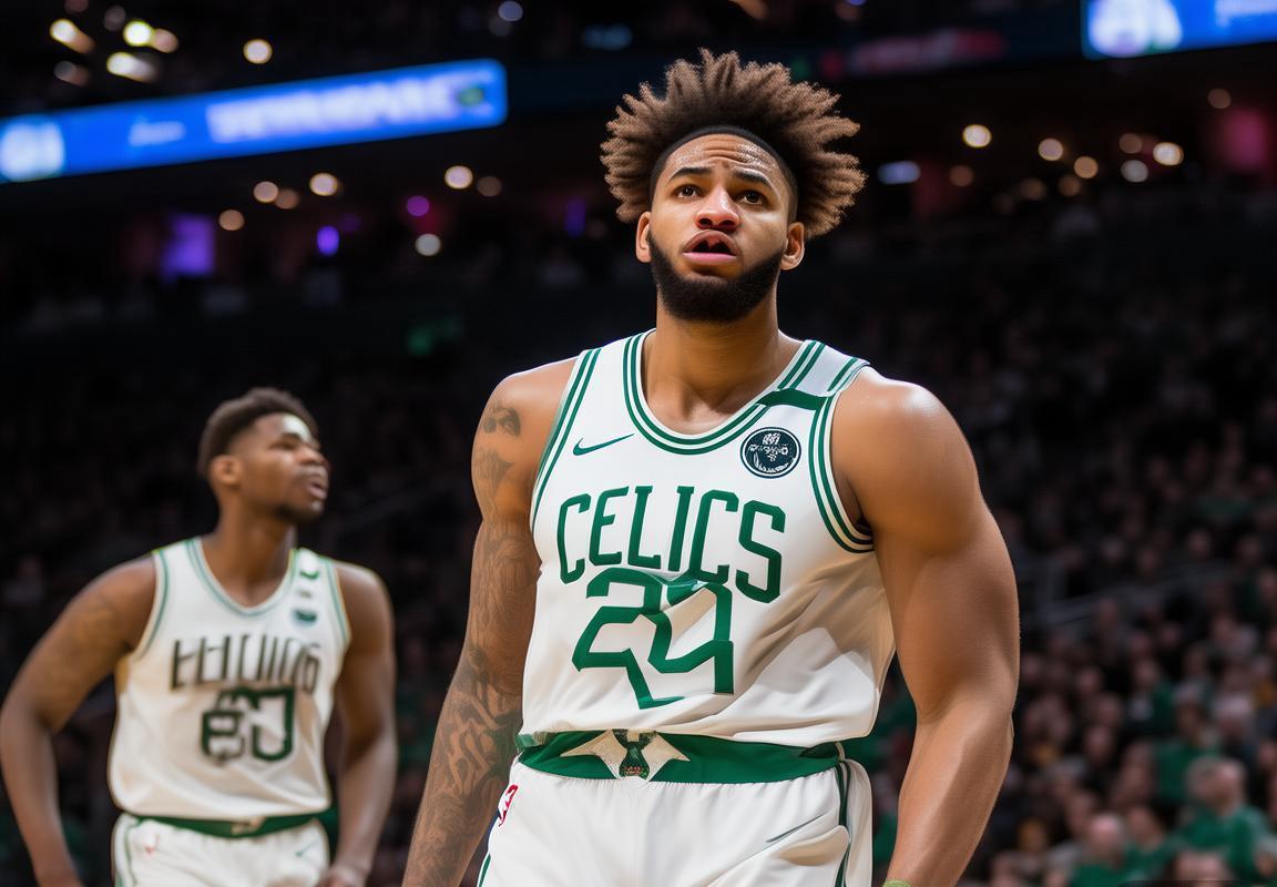 NBA常规赛：波士顿凯尔特人迎战底特律活塞，杰伦·布朗与凯德·康宁汉姆领袖对决